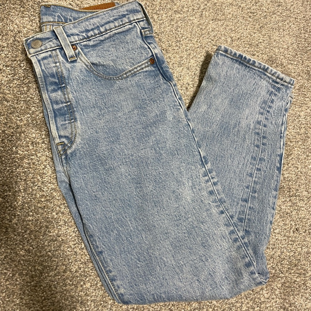 Levi’s 501 Original Cropped Jeans 26x26 Tango Surge